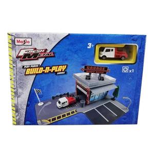 Maisto Build N Play Гараж Кузовной цех с автомобилем