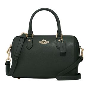 COACH Сумка бостон из кожи с поперечным тиснением