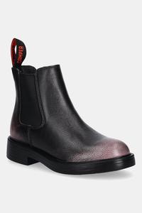 Ботинки женские Camper Dean кожаные с эффектом потертости, черный