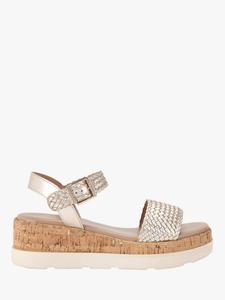 Сандалии из натуральной кожи serenita Carvela, золотой