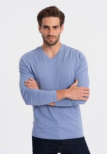 Футболка с длинным рукавом Ombre, светло-голубая