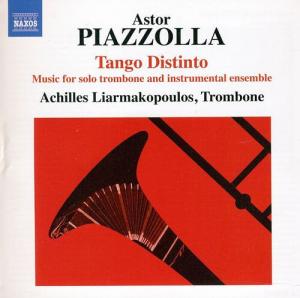 CD диск Piazzolla / Liarmakopoulos / Thompson / Powis: Tango Distinto: Music for Solo Trombone &
