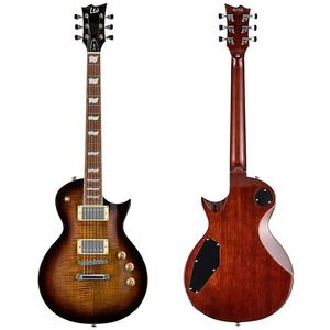 Электрогитара ESP LTD EC-256 Electric Guitar w/Flame Maple Top - Dark Brown Sunburst