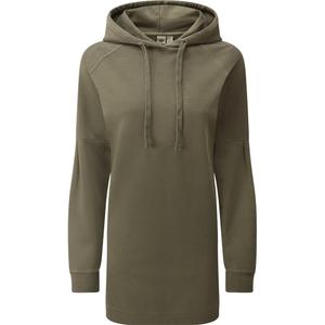 Kleid w oversize French Terry Tentree, зеленый