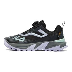 FILA KIDS Антискользящие износостойкие низкие детские уличные кроссовки gray/black