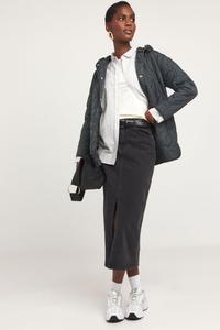 Короткое стеганое пальто Jd Williams, серый