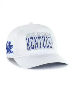 Женская белая кепка Kentucky Wildcats Outspoken Hitch Adjustable '47 Brand
