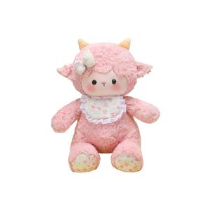 Плюшевая кукла ягненок в цветочном поле леса, высота 45см PUDOWRABBIT