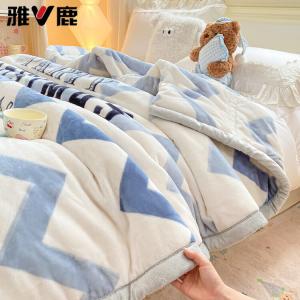 Yalu Плед 150х200 см, двусторонний велюр, вес 2 кг, цвет Elk