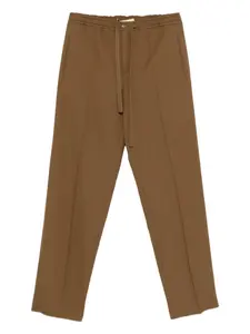 Брюки с завязками на талии VALENTINO GARAVANI, коричневый