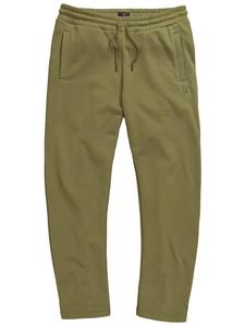 Длинные спортивные брюки темно-оливкового цвета JP1880