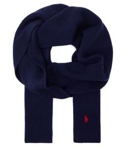 Шарф шерстяной Polo Ralph Lauren, синий