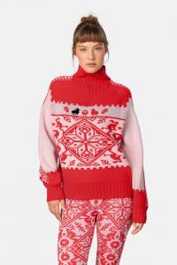 Шерстяной свитер SAGA Kari Traa, розовый