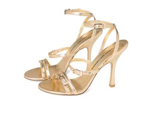 Туфли Stuart Weitzman Georgie 100, Golden