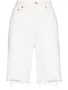 Джинсовые шорты Pinch в стиле 90-х Agolde, белый