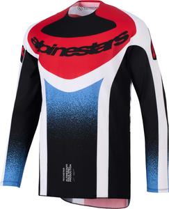 Мотокроссовая майка Alpinestars techstar knif, Black/White/Red
