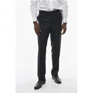 Брюки MANTUA из натуральной шерсти Corneliani, Blue