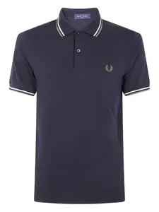 Поло с логотипом Fred Perry, черный