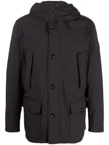 Парка Arctic с капюшоном WOOLRICH, черный