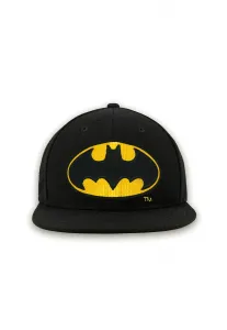 Бейсбольная кепка LOGOSHIRT "DC Batman" с лицензионной вышивкой, желтый