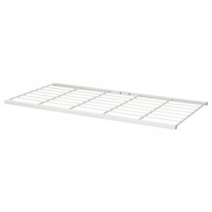 Полка, проволочная, для использования внутри и снаружи помещений, белая, 77x40 см. IKEA Jostein
