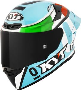 Шлем KYT TT-Revo Leopard Replica, Green/Red