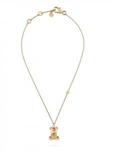 Колье с подвеской из золота - (Д)45 см Philipp Plein, золотой