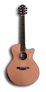 Гитара Furch Yellow Deluxe Series Grand Auditorium Cutaway, верхняя дека из кедра, задняя и боковые стороны из палисандра, с предусилителем Stage Pro Anthem