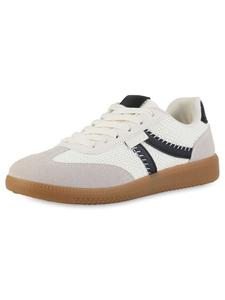 Кроссовки на шнуровке VAN HILL, черный