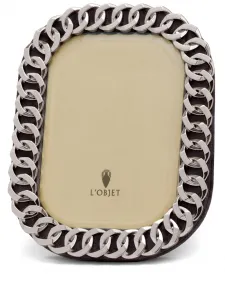Рамка cuban link, 13х18 см, L'Objet, золотистый