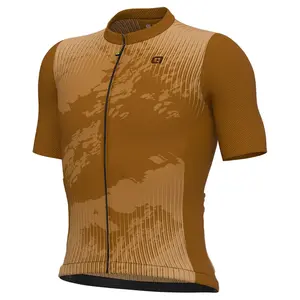 Джерси с коротким рукавом Alé off Road Gravel Krakatoa, коричневый