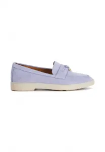 Улыбающиеся лоферы-слипоны Dune London, Light Blue