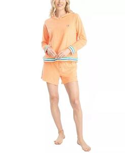 Женский короткий комплект с капюшоном Sunset Chaser Ocean Pacific, зеленый