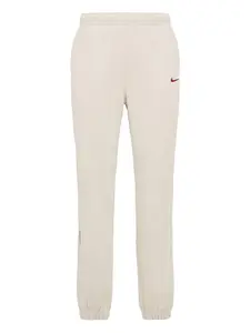 Брюки с логотипом Nike, бежевый