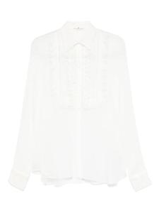 Шелковая рубашка Ermanno Scervino, белый