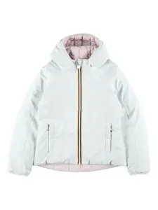 Куртка на молнии с капюшоном K Way Kids, белый