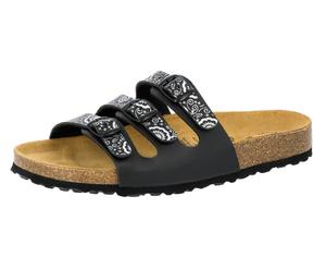 Мюли Lico Pantolette Bioline Flower, черный