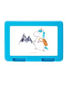 Mr. & Mrs. Panda Коробка для хранения «Единорог-альпинист» без надписи, белая