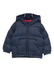 Базовая стёганая куртка Tommy Hilfiger Junior, синий