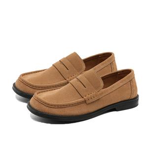 Lanza Лоферы мужские красные/хаки/бежевые/абрикосовые - абрикос, цвет Apricot