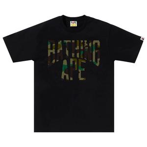 Футболка BAPE 1st Camo Nyc Logo Tee, Black