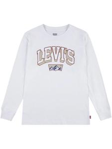 Рубашка с длинным рукавом Levi's Kids, белый
