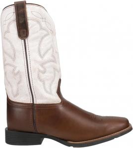 Мужские повседневные сапоги Roper Monterey с квадратным носком и вышивкой, на средней голени, синие, коричневые