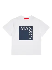 Футболка Icona MAX&Co. Kids, белый
