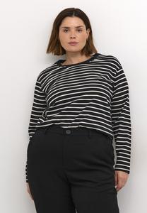 Топ с длинными рукавами WINNI Kaffe Curve, черный