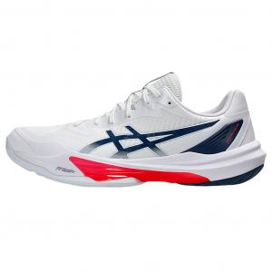 ASICS Кроссовки мужские Sky Elite FF 3 с низким верхом, устойчивые к истиранию, белые