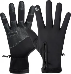 Мотоциклетные перчатки, мужские мотоциклетные перчатки | Водонепроницаемые мотоциклетные перчатки, нескользящие мотоциклетные перчатки с сенсорным экраном и хорошим сцеплением, на флисовой подкладке, XXL