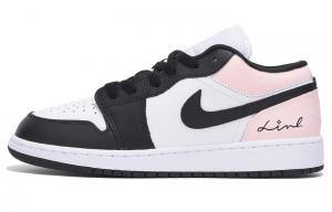 Кроссовки Air Jordan 1 Kids' Basketball Shoes Grade School, розовый