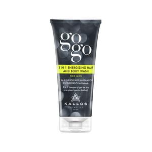 Энергетический гель для волос и тела 2в1 для мужчин, 200 мл Kallos Go go