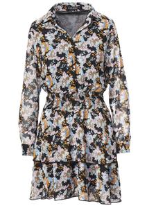 Платье рубашка KOROSHI Shirt Dress, разноцветный